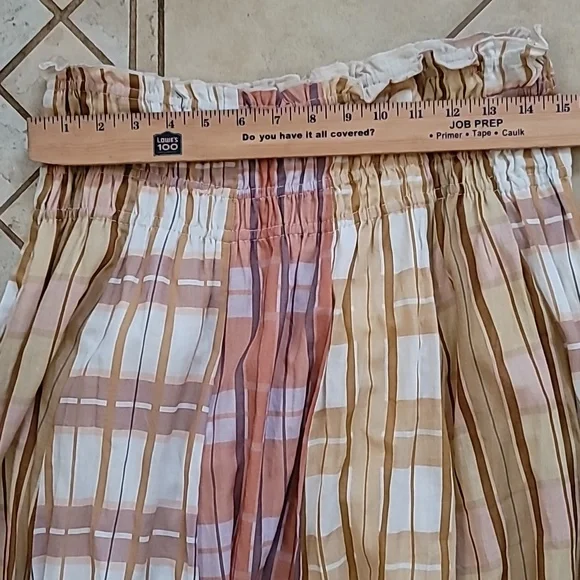 Paper Parachute Stretch Waist Maxi Full Skirt SZ M - Picture 16 of 16